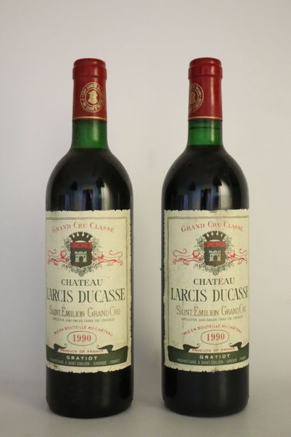 null CHATEAU LARCIS DUCASSE. 

Millésime 1990. 

2 bouteilles, bg.
