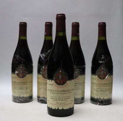 null GEVREY CHAMBERTIN TASTEVINE.
MONTREYNAUD;
Millésime : 1991.
5 bouteilles