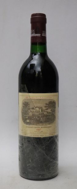 null CHATEAU LAFITE ROTHSCHILD.
Millésime : 1987.
1 bouteille