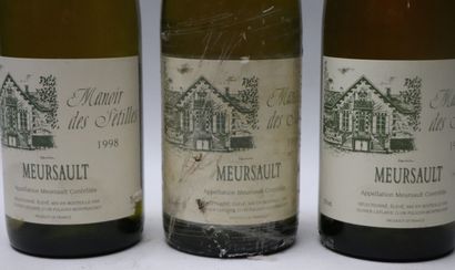 null MEURSAULT MANOIR DES SETILLES.
Olivier LEFLAIVE.
Millésime : 1998.
3 bouteilles,...