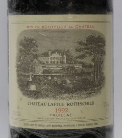 null CHATEAU LAFITE ROTHSCHILD.
Millésime : 1992.
1 bouteille