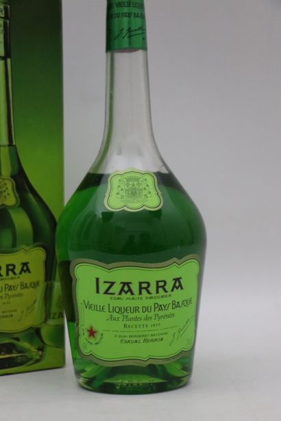 null IZARA. 
Vieille liqueur du Pays-Basque
1 bouteille, dans son carton. 