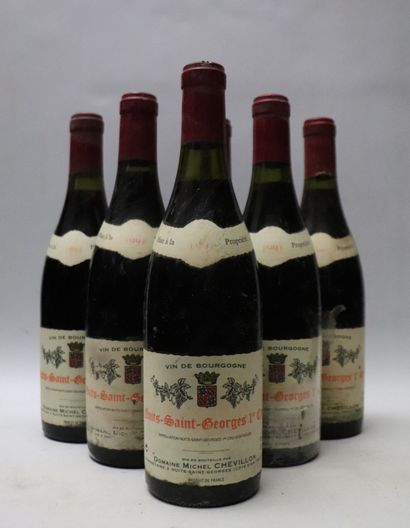 null NUITS SAINT GEORGES 1er CRU.
Michel CHEVILLON.
Millésime : 1991.
6 bouteilles,...