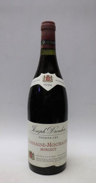 null CHASSAGNE MONTRACHET 1er CRU MORGEOT.
Joseph DROUHIN.
Millésime : 1994.
1 bouteille,...