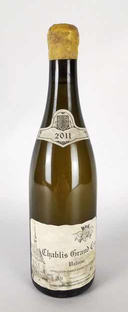 null CHABLIS GRAND CRU VALMUR.
Raveneau.
Millésime : 2011.
1 bouteille, e.f.s.