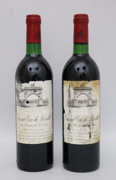 null CHATEAU LEOVILLE LAS CASES.
Millésime : 1981.
2 bouteilles, e.a.