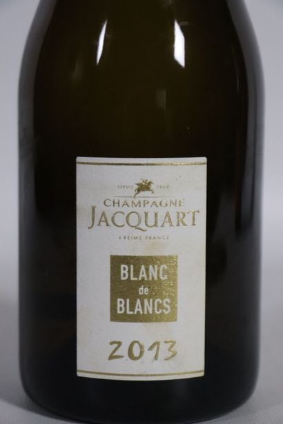 null JACQUART CHAMPAGNE BRUT BLANC DE BLANCS. 
Millésime 2013. 
1 bouteille.