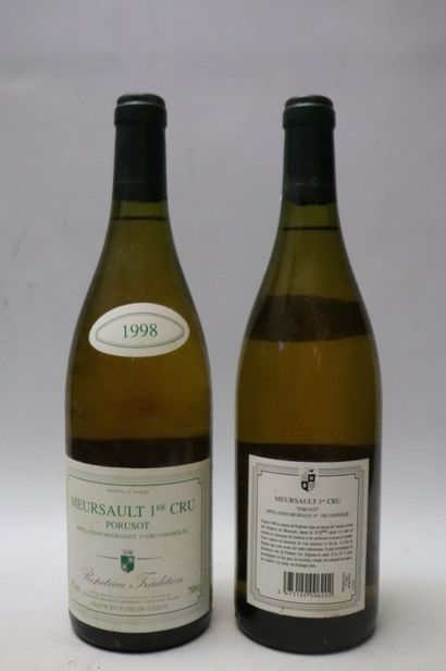 null MEURSAULT 1er CRU PORUSOT.
ROPITOT Tradition.
Millésime : 1998.
2 bouteille...