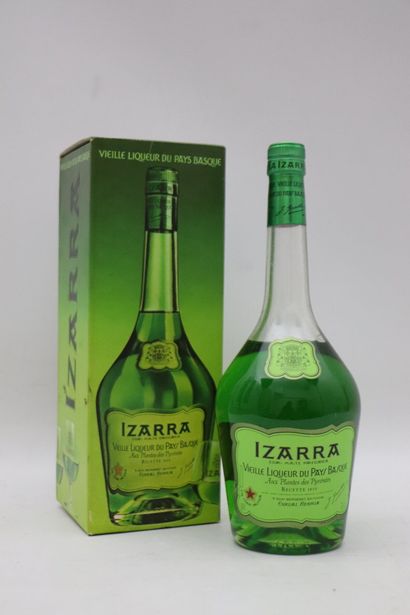 null IZARA. 
Vieille liqueur du Pays-Basque
1 bouteille, dans son carton. 