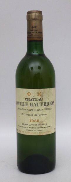 null CHATEAU LAVILLE HAUT BRION.
Millésime : 1989.
1 bouteille, e.s.
