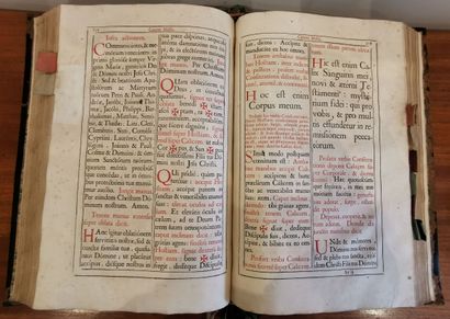 null DE GRAMMONT (Antonius Petrus, archbishop of Besançon).
Missale Bisuntinum. 
Vesuntione,Typis...