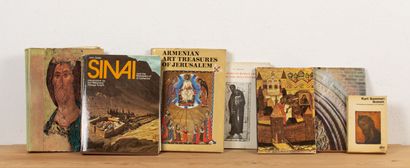 null A collection of about twenty books dealing with Icons and Russia in English,...