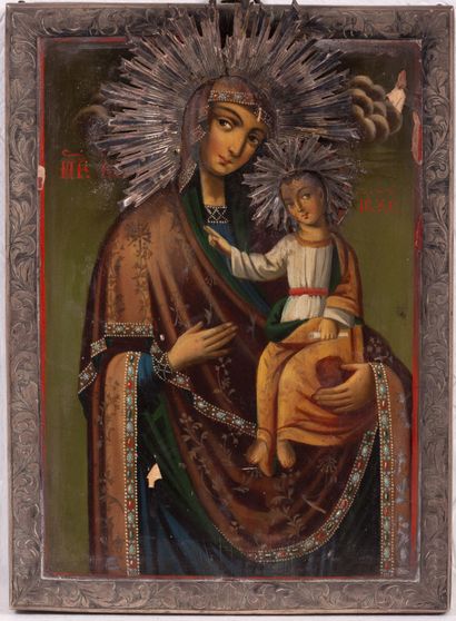 Icône « Vierge à l'enfant »
Offerte au monastère...