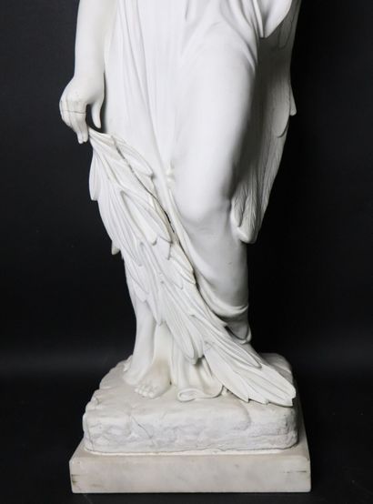 null Armand GODARD (active in the 19th century).
Angel with drape.
Important cookie...