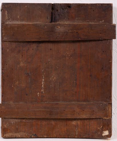 null LOT : Icône « Saint Elie ». Russie, XIXe siècle. Tempera sur bois. 32 x 27 cm....