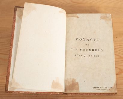 null THUNBERG (C. P.). Voyages to Japan by the Cape of Good Hope, the Sunda Islands,...