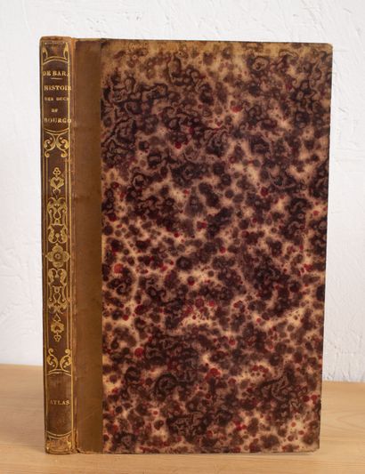 null BARANTE. 
History of the Dukes of Burgundy of the House of Valois. Atlas. Dufey,...