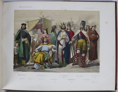 null MULLER (Elisabeth). The French Monarchy in prints. Paris, Amédée Bédélet, (circa...