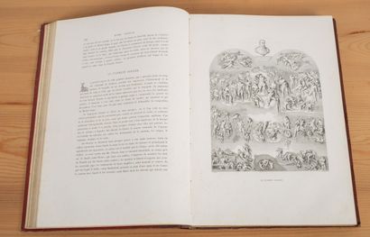 null ARMENGAUD. 
Galeries publiques de l'Europe. Rome. Paris, J. Claye, 1856. In-folio,...