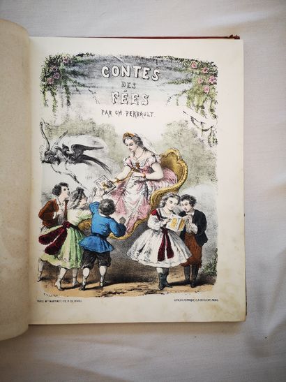 null ENFANTINA. — PERRAULT (Charles). Contes des fées. Paris, Martinet, non daté....