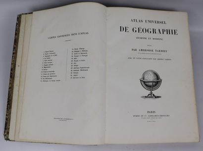 null ATLAS. — KRUSE (Chr. et Fr.). Atlas historique universel. Paris, L. Hachette,...