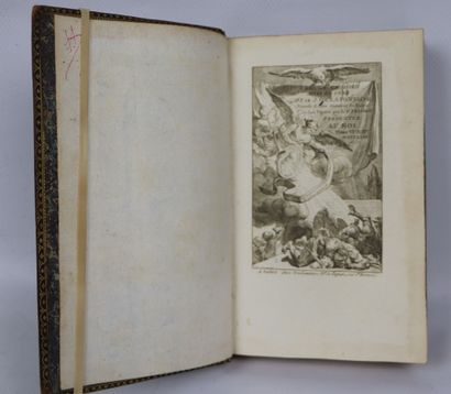 null THE FOUNTAIN. Fables choisies. Paris, Deslauriers, 1765-1775. 6 vol. in-8, calf...