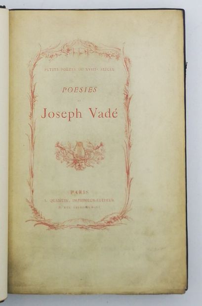 null Collection des Petits conteurs du XVIIIe s. Paris, Quantin, 1878-1883.
12 vols....