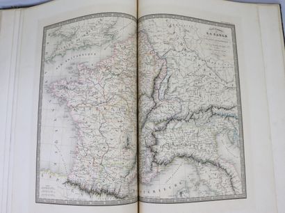 null ATLAS. - LESAGE. Atlas historique, généalogique, chronologique, et géographique...