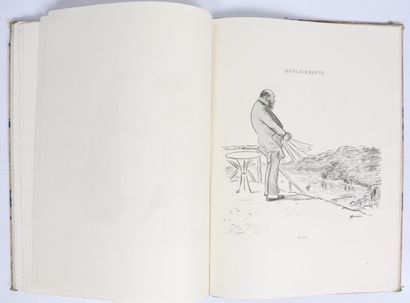 null [FORAIN]. Album of Forain. Paris, H. Simon Empis, s. d. (circa 1890). In-folio,...