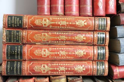 null Important lot of various 19th and 20th century books; used and incomplete.