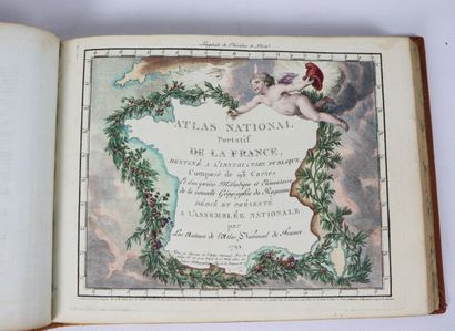 null ATLAS. - RIZZI ZANNONI. Atlas historique de la France ancienne et moderne (...)...