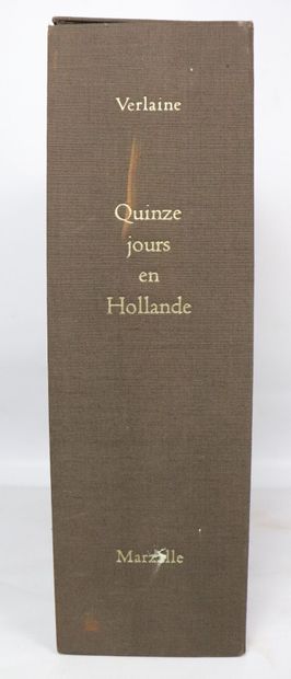 null VERLAINE (Paul). Fifteen days in Holland. Letters to a friend.
Paris, Vialetay,...