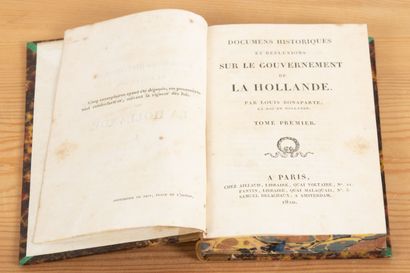 null BONAPARTE (Louis, ex-King of Holland). Historical documents and reflections...