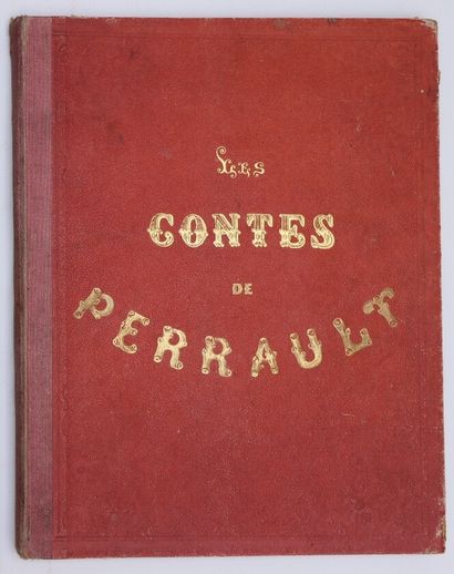 null ENFANTINA. - PERRAULT (Charles). Fairy tales. Paris, Martinet, undated. In-4...