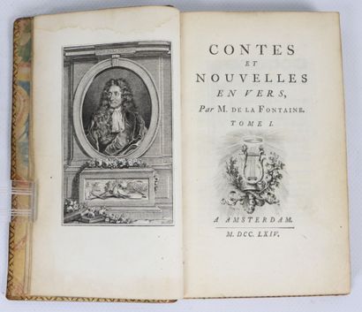null THE FOUNTAIN. Fables. Paris, Imprimerie de Didot l'aîné, 1782. 2 vols. in-16,...