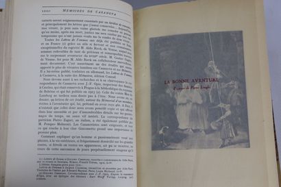 null CASANOVA. Mémoires. Paris, La Sirène, 1924-1935. 12 tomes in-8, bradel demi-percaline...