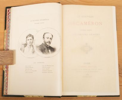 null NOUVEAU DECAMERON (Le). Paris, E. Dentu, 1884-1887. 10 vol. in-12, green half-maroquin...