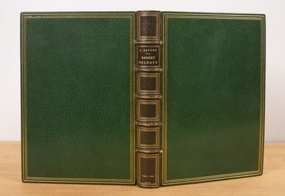 null DAUDET. Robert Helmont. Diary of a loner. Paris, E. Dentu, 1888. In-8, green...