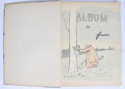 null [FORAIN]. Album de Forain. Paris, H. Simon Empis, s. d. (vers 1890). In-folio,...