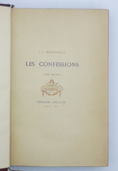 null Collection Jouaust. Paris, Librairie des Bibliophiles Jouaust. Réunion de
30...
