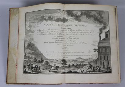 null ATLAS. — DESNOS. Nouvel itinéraire général comprenant toutes les grandes routes...