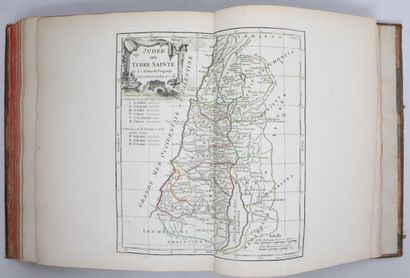null ROBERT DE VAUGONDY. New Portable Atlas intended mainly for the instruction of...