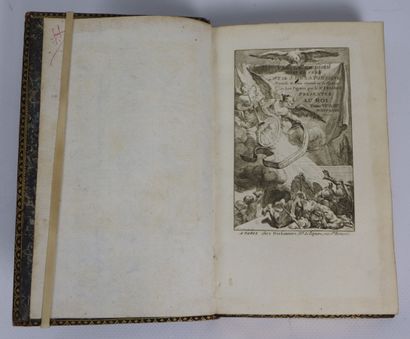 null THE FOUNTAIN. Fables choisies. Paris, Deslauriers, 1765-1775. 6 vol. in-8, calf...