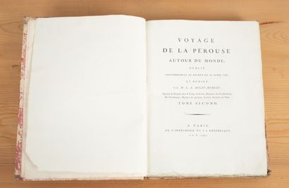 null LA PÉROUSE. 
Voyage de La Pérouse autour du monde. Paris, Imprimerie de la République,...