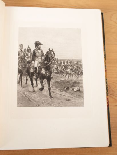 null MASSON (Frédéric). Cavaliers de Napoléon. Paris, Boussod, Valadon et Cie, 1895....