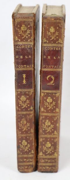 null THE FOUNTAIN. Fables. Paris, Imprimerie de Didot l'aîné, 1782. 2 vols. in-16,...