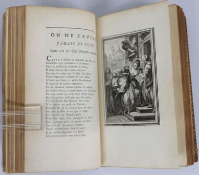 null LA FONTAINE. Fables. Paris, Imprimerie de Didot l'aîné, 1782. 2 vol. in-16,...