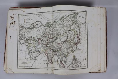 null ATLAS. - ARROWSMITH. New portable universal atlas of ancient and modern geography....