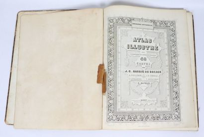 null ATLAS. — KRUSE (Chr. et Fr.). Atlas historique universel. Paris, L. Hachette,...
