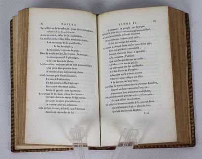 null LA FONTAINE. Fables. Paris, Imprimerie de Didot l'aîné, 1782. 2 vol. in-16,...